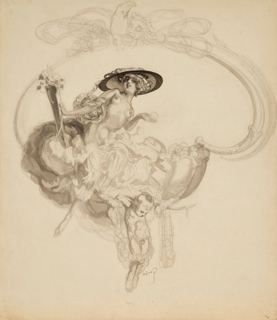 Bayros Franz von - Venus triumphans da Franz von Bayros