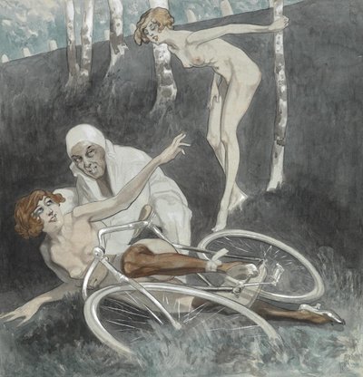 Illustrazione erotica da Franz von Bayros