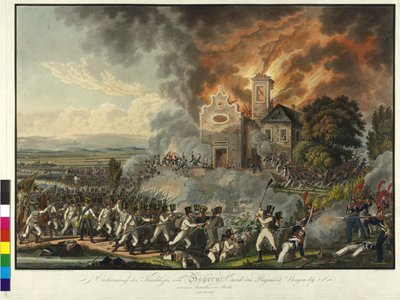 Battaglia di Aspern 1809 da Franz von Habermann