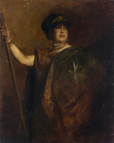 Charlotte Wolter da Franz von Lenbach