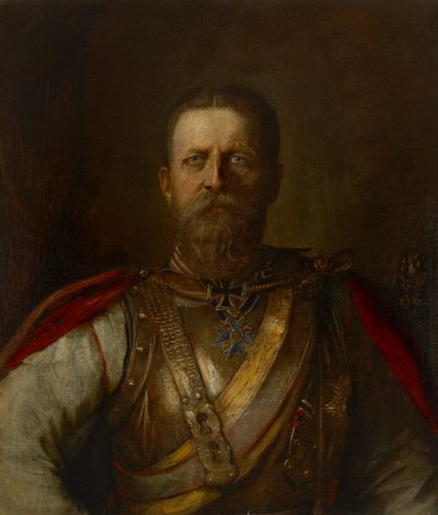 Principe Ereditario Federico Guglielmo, poi Federico III, Imperatore Tedesco e Re di Prussia da Franz von Lenbach