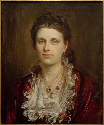 Ritratto di donna da Franz von Lenbach