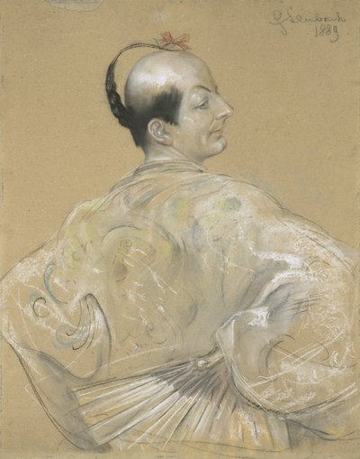 Konrad Dreher come Ko-Ko da Franz von Lenbach
