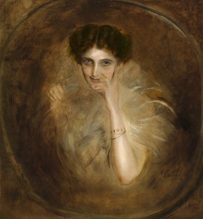 Lady Mary Victoria Leiter Curzon da Franz von Lenbach