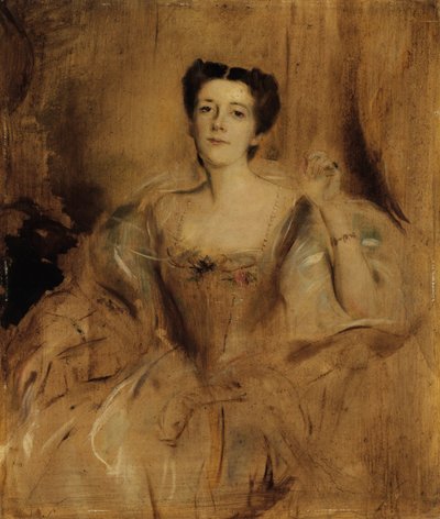 Mary Lady Curzon di Kedleston da Franz von Lenbach