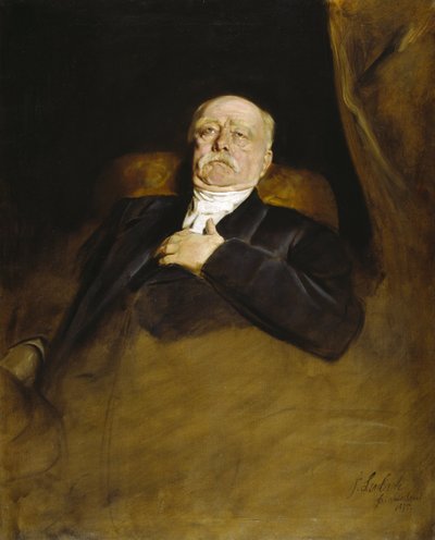 Otto Principe Bismarck da Franz von Lenbach