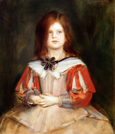 Ritratto di Gabriella Lenbach, 1898 da Franz von Lenbach