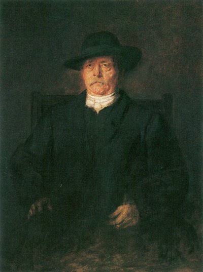 Ritratto di Otto von Bismarck da Franz von Lenbach