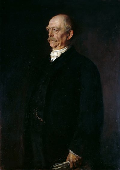 Ritratto di Otto von Bismarck da Franz von Lenbach