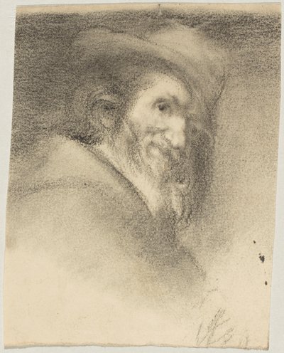 Schizzo da Vásquez; testa di Menippo; originale: Madrid, Prado da Franz von Lenbach