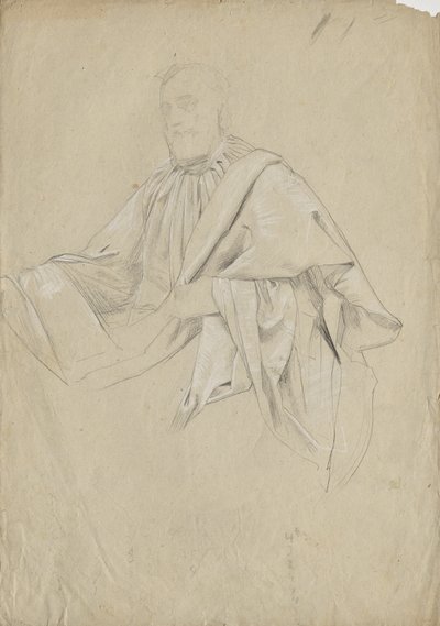 Vecchio con abito ricco da Franz von Matsch
