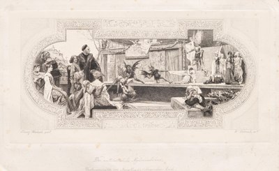 Il palcoscenico del mistero medievale da Franz von Matsch