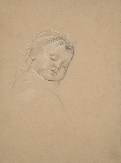 Studi sulla testa dei bambini da Franz von Matsch