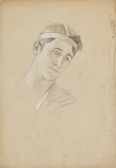 Studio della testa per Achille da Franz von Matsch