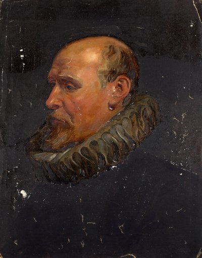 Ritratto di un gentiluomo con collare da Franz von Matsch
