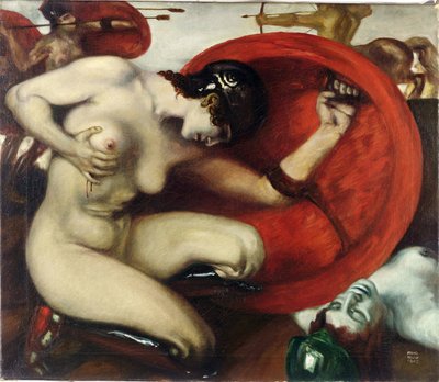 Amazzone ferita da Franz von Stuck