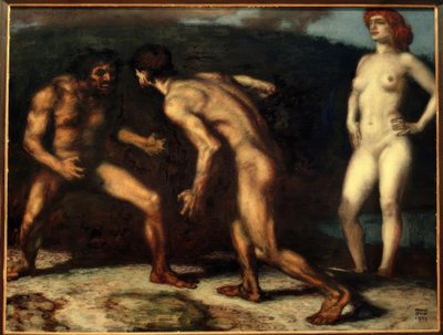 La lotta per la donna da Franz von Stuck