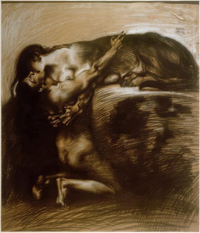 Il bacio della Sfinge da Franz von Stuck