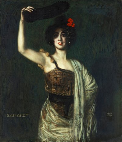 La danzatrice Saharet da Franz von Stuck