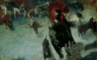 La caccia selvaggia da Franz von Stuck