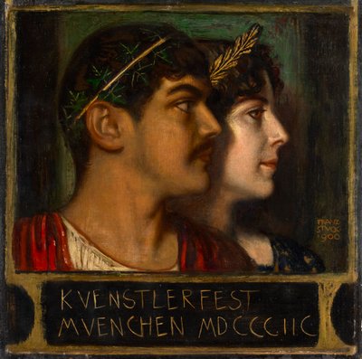 Franz e Mary Stuck da Franz von Stuck