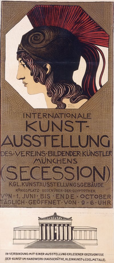 Internationale Kunst-Ausstellung (Secessione) da Franz von Stuck
