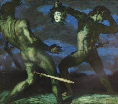 Perseo con la testa di Medusa da Franz von Stuck