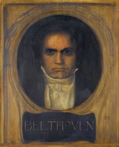 Ritratto di Ludwig van Beethoven da Franz von Stuck