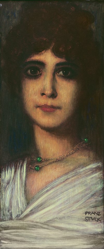 Ritratto di una donna da Franz von Stuck