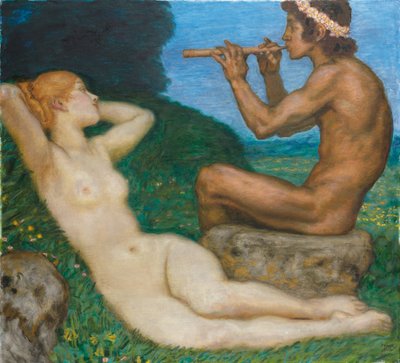 Amore di primavera da Franz von Stuck