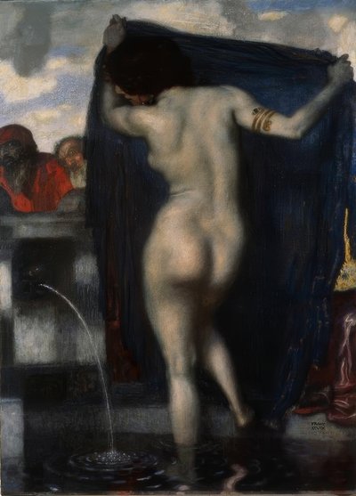 Susanna al bagno da Franz von Stuck