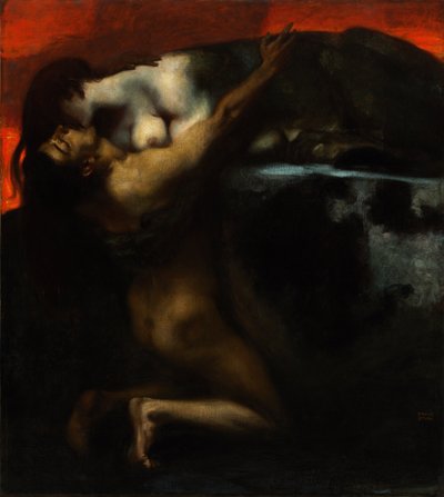 Il bacio della Sfinge da Franz von Stuck