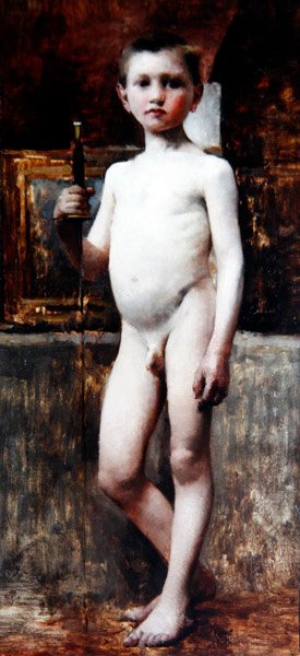 Ragazzo giovane, c.1911 da Franz von Stuck