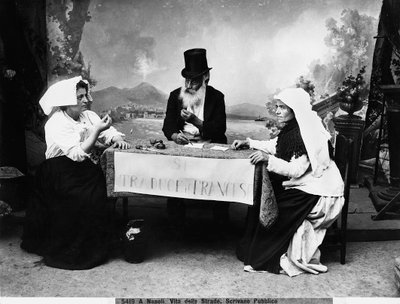 Scrivano pubblico a Napoli, c.1890 da Fratelli Alinari Fratelli Alinari