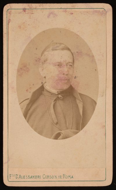 Ritratto di Angelo Secchi, 1876 da Fratelli D