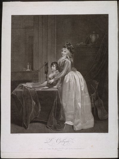 Il visualizzatore ottico, c. 1794 da Fréderic Cazenave