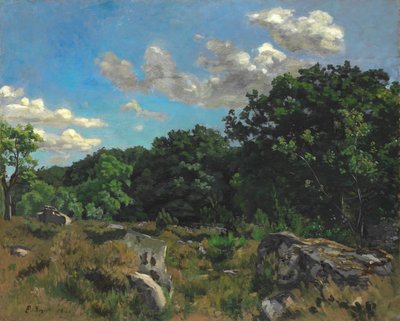 Paesaggio a Chailly da Frédéric Bazille