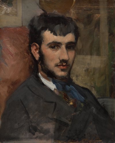 Ritratto di Renoir da Frédéric Bazille