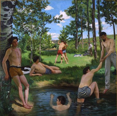 Scena estiva da Frédéric Bazille