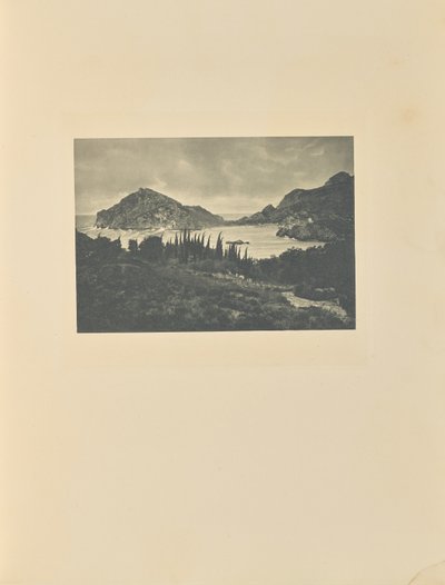 Corfou. Palaiokastrizza da Frédéric Boissonnas