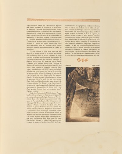 Micene. Tholos di Atreo da Frédéric Boissonnas