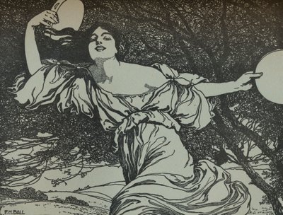 Baccante, c1914-1915 da Fred Hammersley Ball