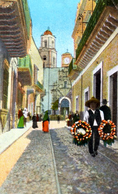 Guanajuato, Messico, 1910 da Fred Harvey