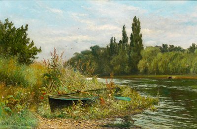 Un angolo tranquillo sul fiume Tamigi da Fred Hines