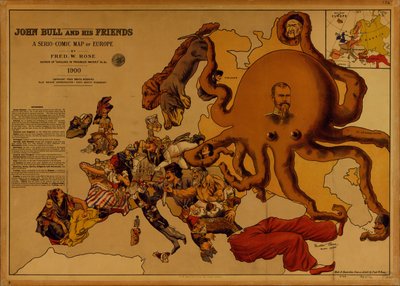 John Bull e i suoi amici. Una mappa serio-comica dell