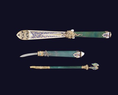 Napoleone III Case Necessarie de Bureau, c.1864-66 da Frederic Jules Rudolphi