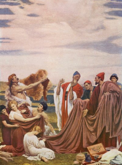 Commercianti fenici sulla costa della Gran Bretagna da Frederic (after) Leighton