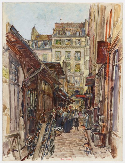 Interno del Mercato degli Enfants-Rouges da Frederic Anatole Houbron