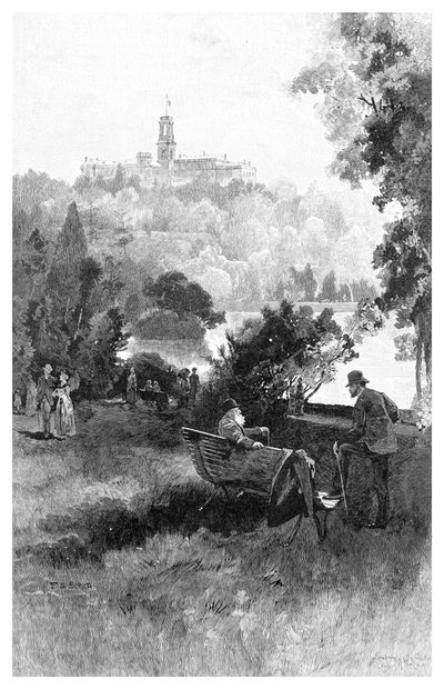 Government House, Melbourne, Victoria, Australia, 1886 da Frederic B. Schell