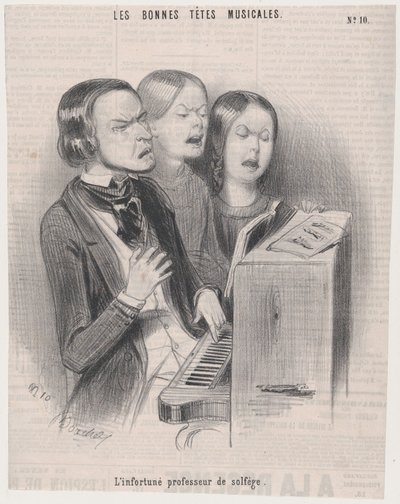 Il sfortunato insegnante di teoria musicale da Frederic Bouchot